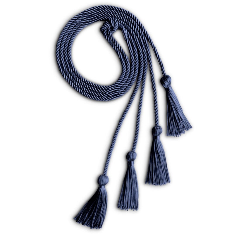 Endea Graduation Double Honor Cord (Navy Blue) - Image 5